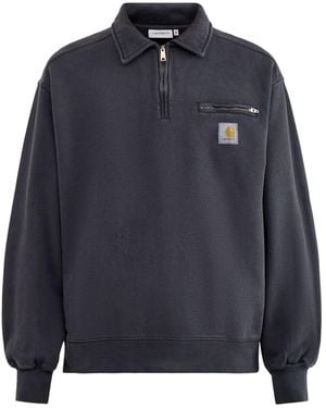 Carhartt Half Zip Sweatshirt - Blue