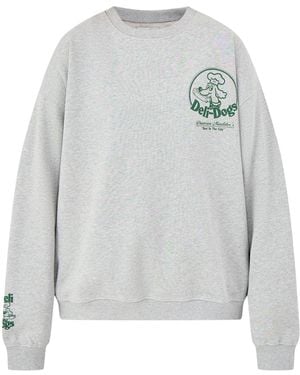 Damson Madder Deli Dog Sweatshirt - Grey
