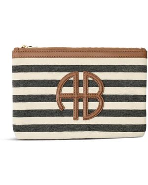 Anine Bing Lili Pouch Bag - White