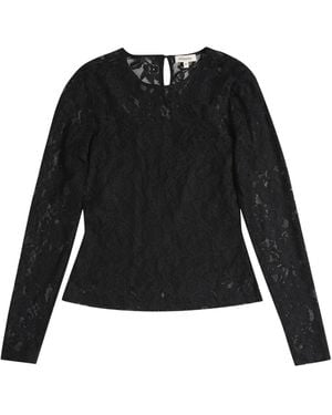 Albaray Lace Top - Black