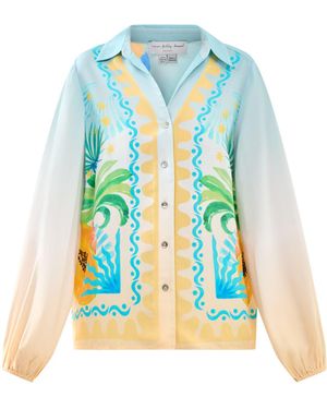 Never Fully Dressed Rio Miley Shirt - Blue