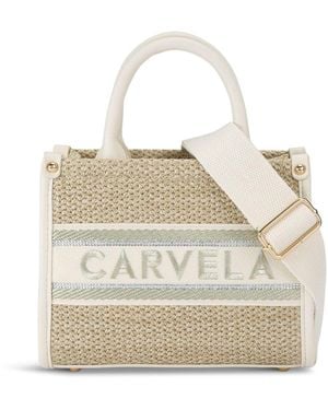 Carvela Kurt Geiger Beach Glam Mini Tote - White