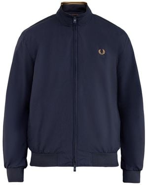 Fred Perry Brentham Jacket - Blue