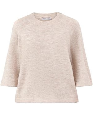 ONLY Simoni Knit Pullover - White