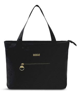 Barbour International Qualify Carry-All Tote Bag - Black