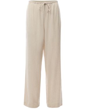 Pretty Lavish Nessa Drawstring Trouser Cream - Natural
