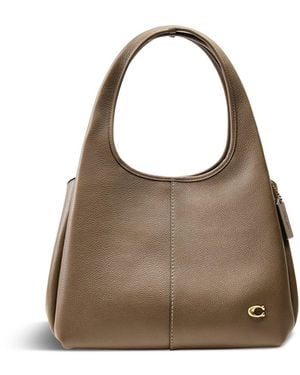 COACH Lana Shoulder Bag Dark Stone - Multicolour