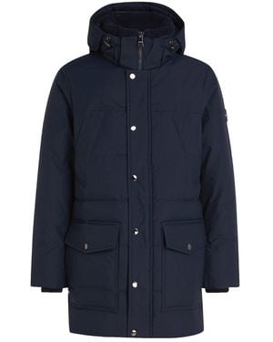 Tommy Hilfiger Rockie Thermal Utility Puffer Parka - Blue