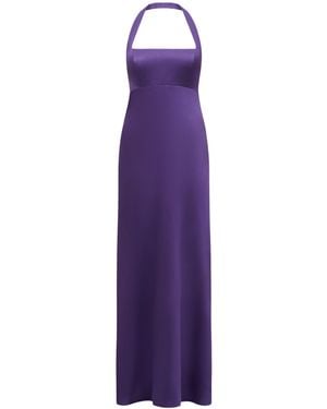 Forever New April Open Back Maxi Dress - Purple