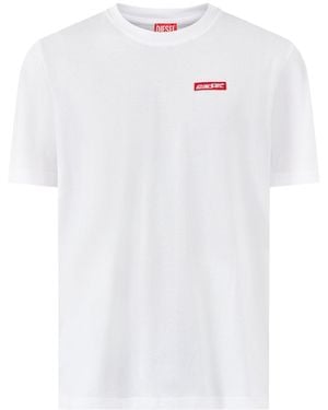 DIESEL Logo T-Shirt - White