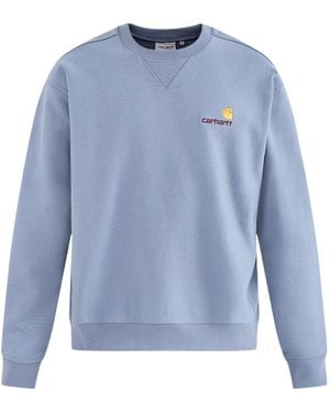 Carhartt American Script Sweatshirt - Blue
