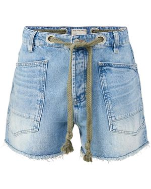 Free People Moxie Shorts - Blue