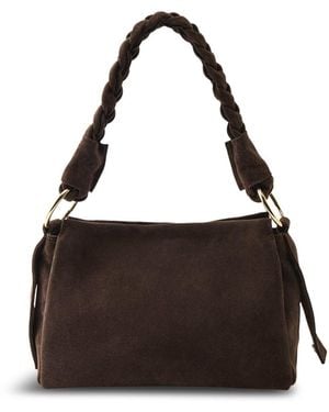 Marlon Monnios Suede Bag - White