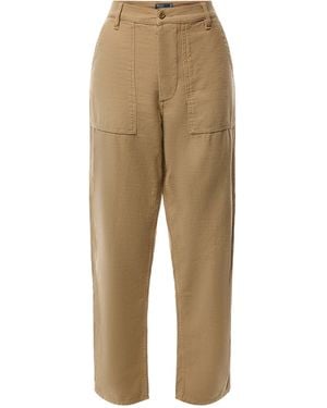 Polo Ralph Lauren Ricky Pt Ankle Flat Front - Natural