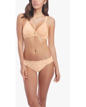 Wacoal Women's Halo Lace Bikini Brief - Natural