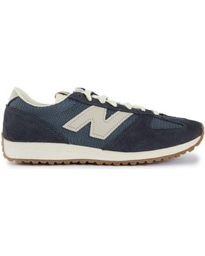 New Balance 471 Suede Trainers - Blue