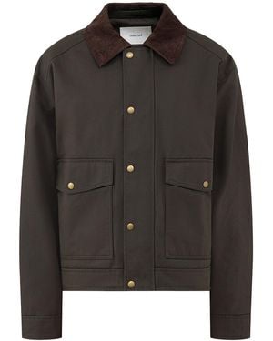 SELECTED Montana Waxed Jacket - Black