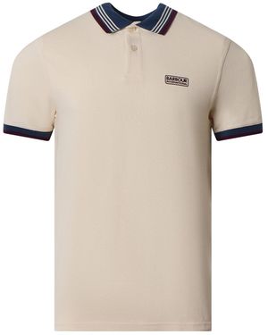 Barbour Francis Polo Shirt Cream - Natural