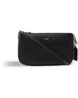 COACH Plaza Natural Grain Bag – - Black