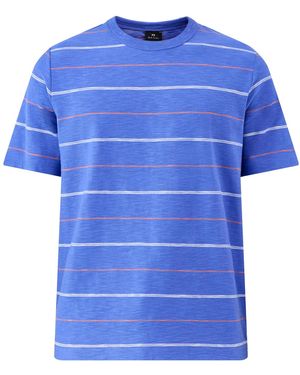 Paul Smith Stripe T-Shirt - Blue