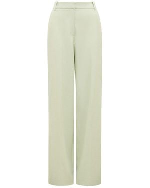 Forever New Veda Wide Leg Trousers - Green