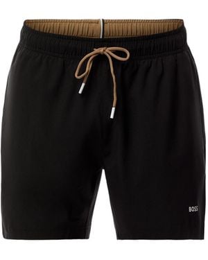 BOSS Tio Swim Shorts - Black