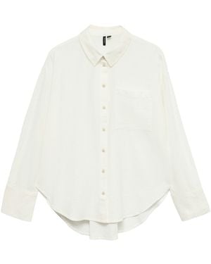Vero Moda Long Sleeve Shirt - White