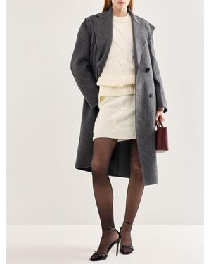 Pretty Lavish Atlantic Chunky Cable Knit Jumper - Natural