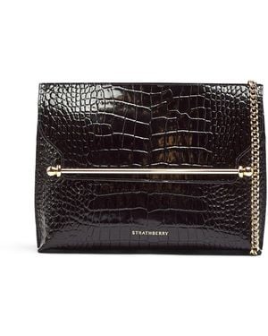Strathberry Stylist Clutch Bag - Black