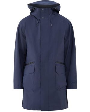 Paul Smith Parka With Detachable Liner - Blue