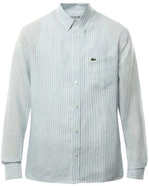 Lacoste Striped Shirt - Blue