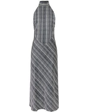 Pretty Lavish Jemima Cowl Neck Maxi Dress - Grey