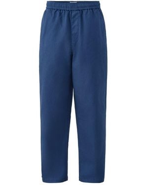 Farah Drawstring Trousers - Blue