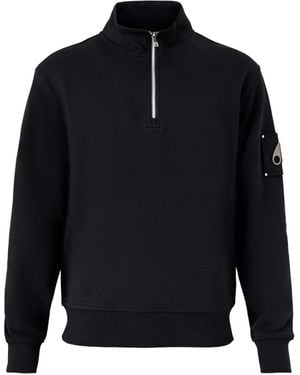 Moose Knuckles Hartsfield 1/4 Zip - Blue