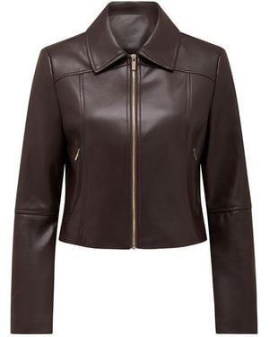 Forever New Addison Vegan Jacket - Brown
