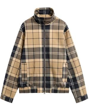 Barbour Tartan Showerproof Harrington Jacket - Multicolour