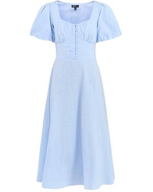Nobody's Child Melody Midi Dress - Blue