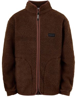 Parlez Amity Zip-Through Jacket - Brown