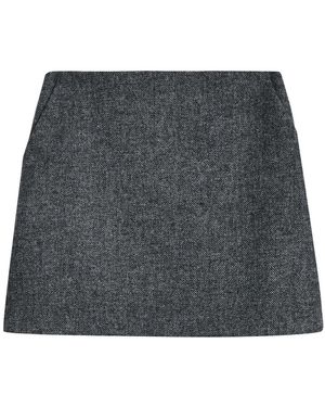 Albaray Herringbone Skirt - Grey