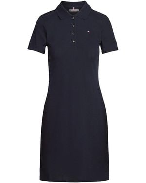 Tommy Hilfiger Heritage Slim Fit Polo Shirt Dress - Blue