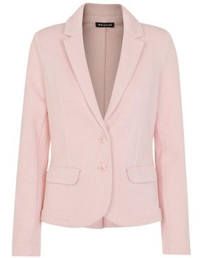 Whistles Slim Jersey Jacket - Pink