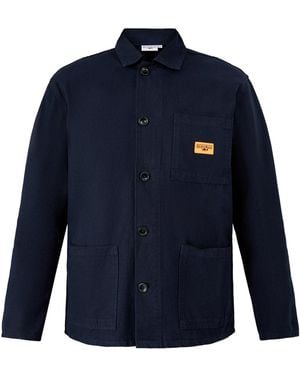 Service Works Canvas Chore Shirt - Blue