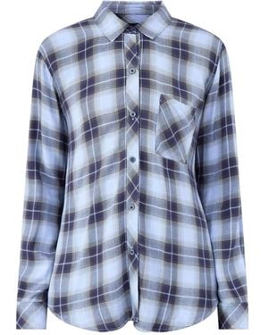 Rails Hunter Long Sleeve Shirt - Blue