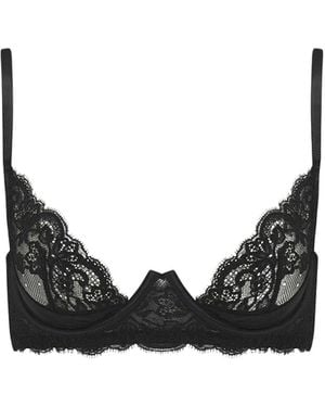 Coco De Mer Seraphine Plunge Bra - Black