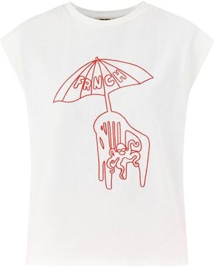 FRNCH Santino T-Shirt - White
