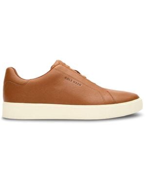 Cole Haan Grand Pro Luxe Slip On Trainers - White