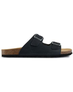 Sole Ldn Nash Footbed Sandals - White
