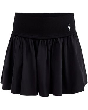 Polo Ralph Lauren Mini A-Line Skirt - Black