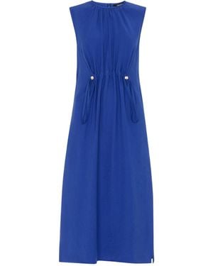 Whistles Sleeveless Midi Dress - Blue