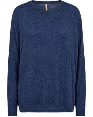 Soya Concept Biara 1 Long Sleeve Top - Blue